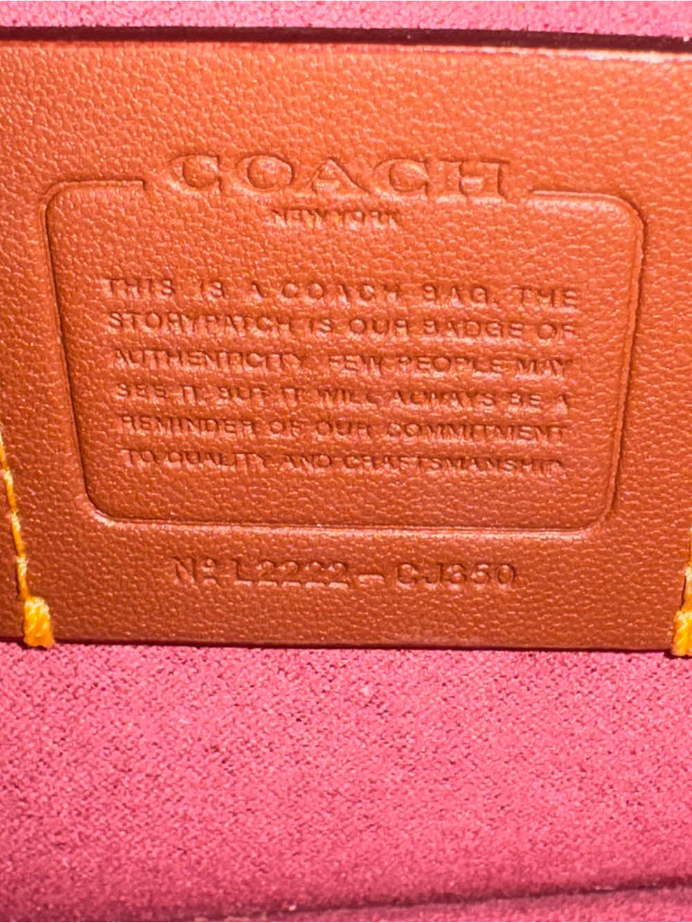 Coach Tabby Pink Leather Crossbody with Chain NWOT - Picture 2 of 11